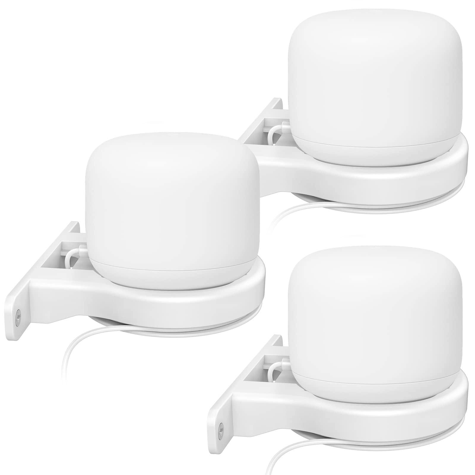 ABS Wall Mount - 3 Pack Compatible with Nest WiFi Router