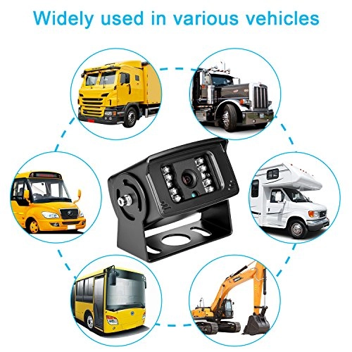 Bus Truck Vehicle Backup Camera - Night Vision 4 PIN