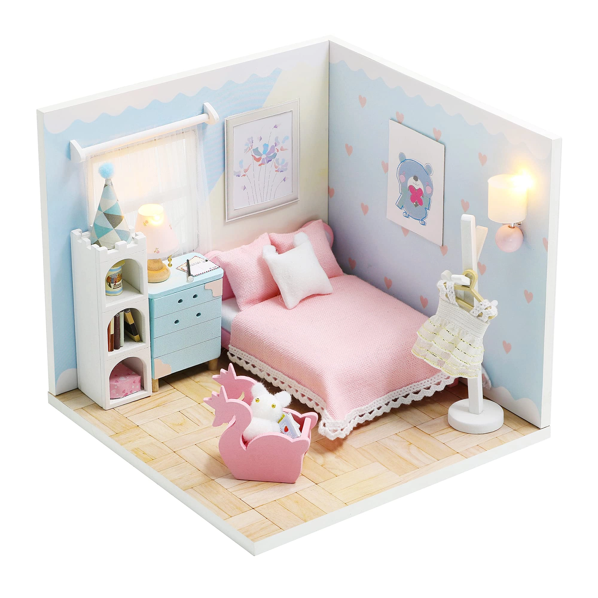 DIY Miniature Dollhouse Kit - 124 scale