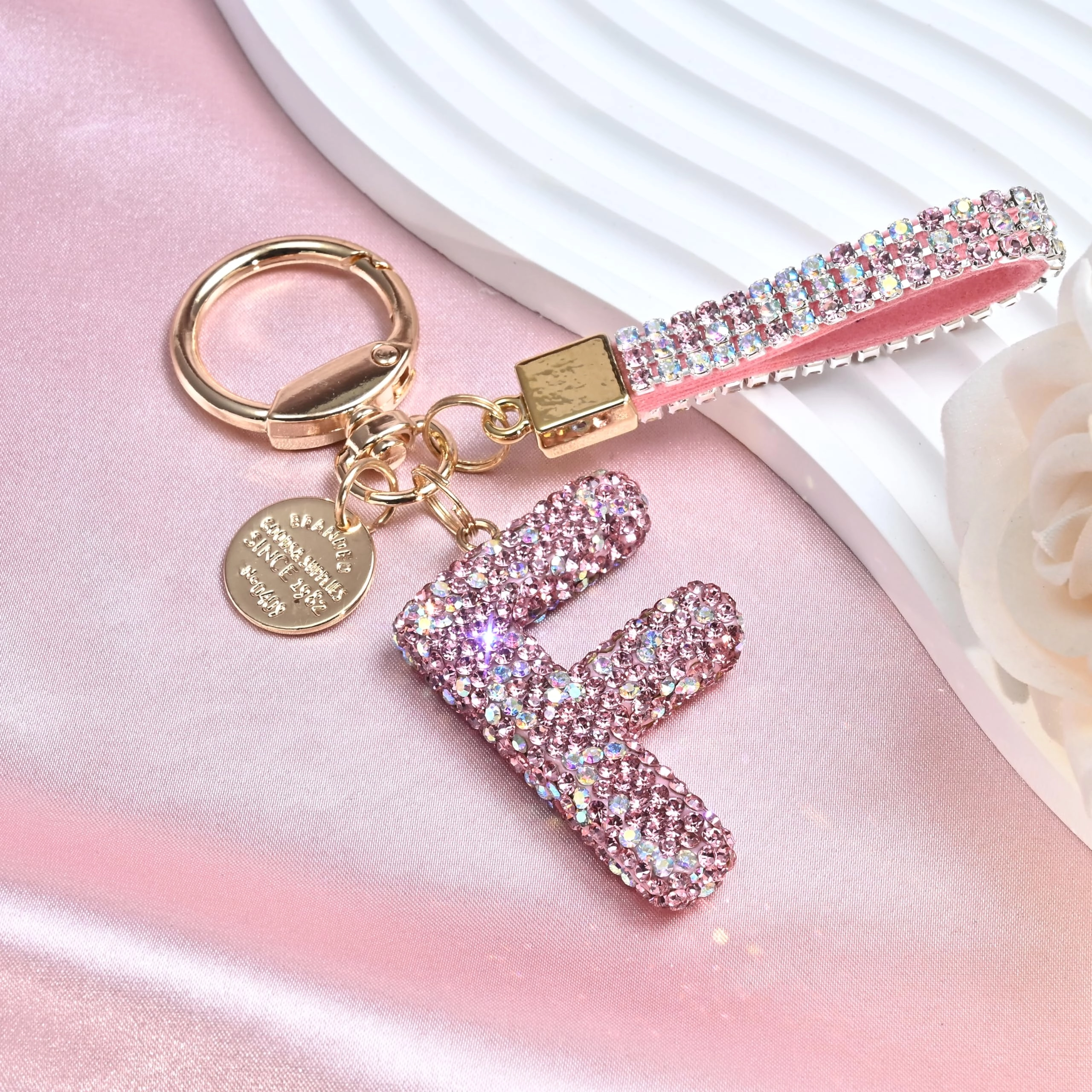 Initial Letter Keychain - Letter