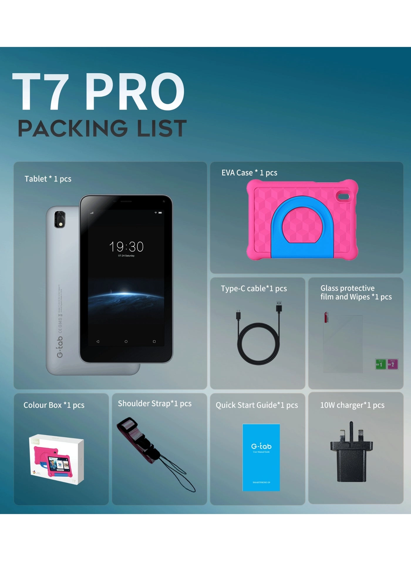 T7 PRO - 4GB 7in 64GB