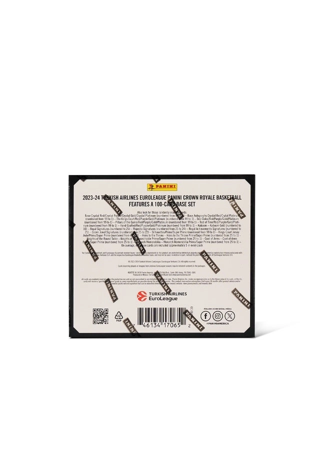 2023-24 Crown Royale Turkish Airlines Euroleague BK Hobby Box - 8pcs