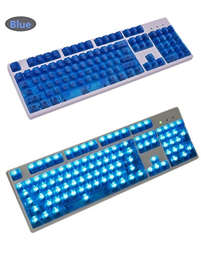 104 Keys Clear Keycaps - ANSI