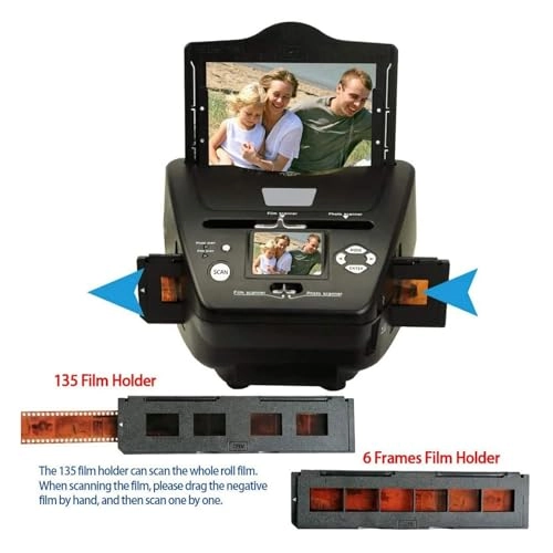 Film Slide Scanner - 22MP 2.4" LCD