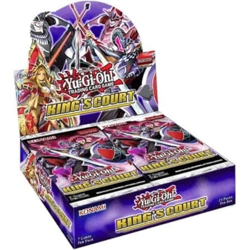 Yu-Gi-Oh! King's Court Booster Box - 24 Packs 7 Cards per Pack