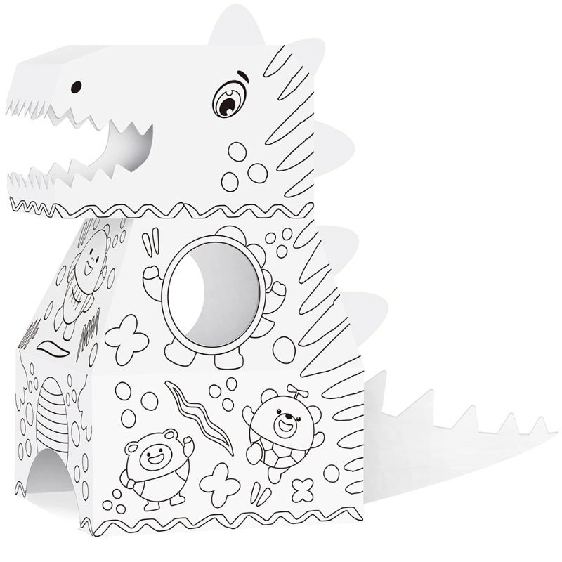 DIY Doodle Coloring Wearable Dinosaur - 3+ years