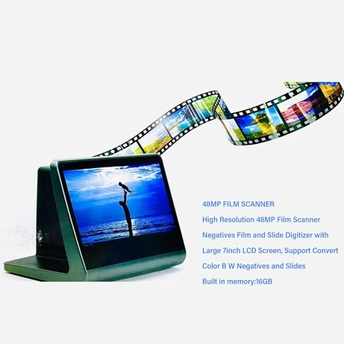 Film Slide Scanner - 48MP 7inch