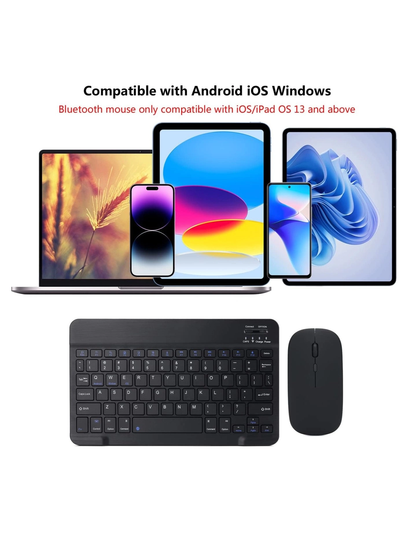 Keyboard and Mouse Combo - US Wireless
