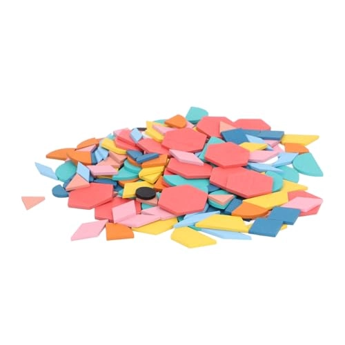 Interactive Learning Tangrams and Geometric Building Set - 180 pieces