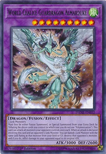 Konami World Chalice Guardragon Almarduke - DANE-EN032 Rare 1st Edition Dark Neostorm