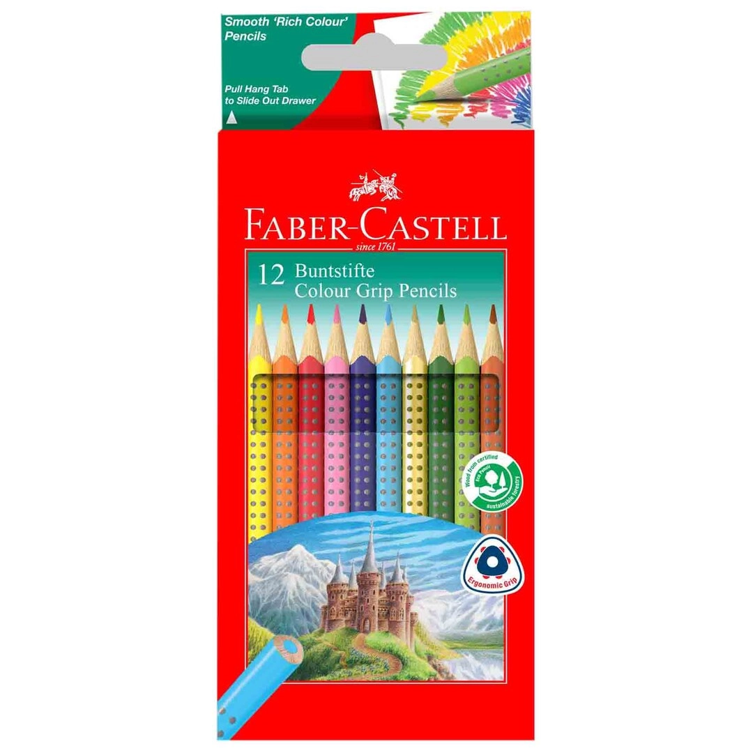 Grip Colored Ecopencils - 12 Count