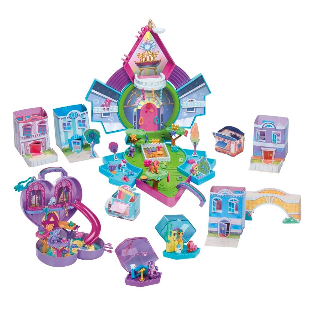My Little Pony Mini Magic World - More than 120 pieces 9 mini ponies