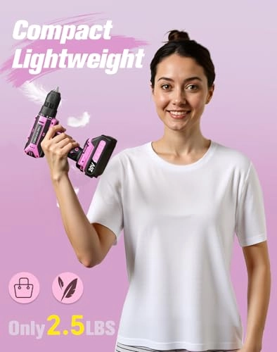 Cordless Drill Set - 20 Volts