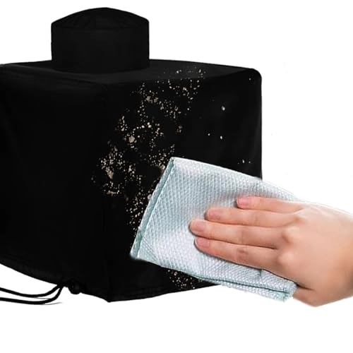 Espresso Machine Cover - 13.5"D x 13.9"W x 16"H Black