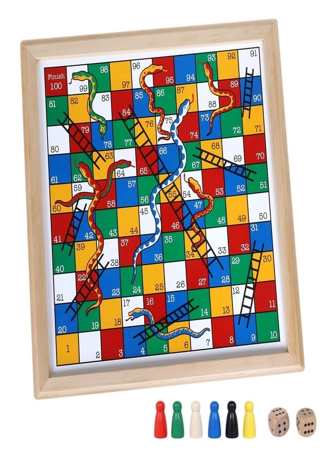 Snakes and Ladders - Pine Wood FSC Certified