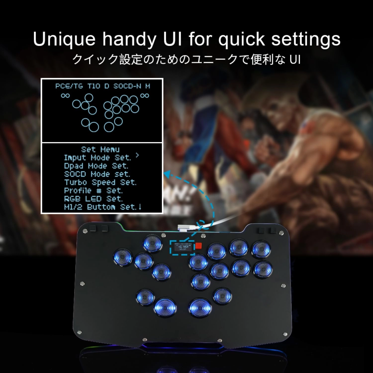 Duelpad Zen16 - A16 PS4/PS3/PC/Switch/Steam