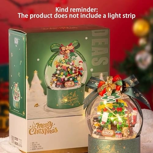 Christmas Tree Hugging Barrel - 346pcs