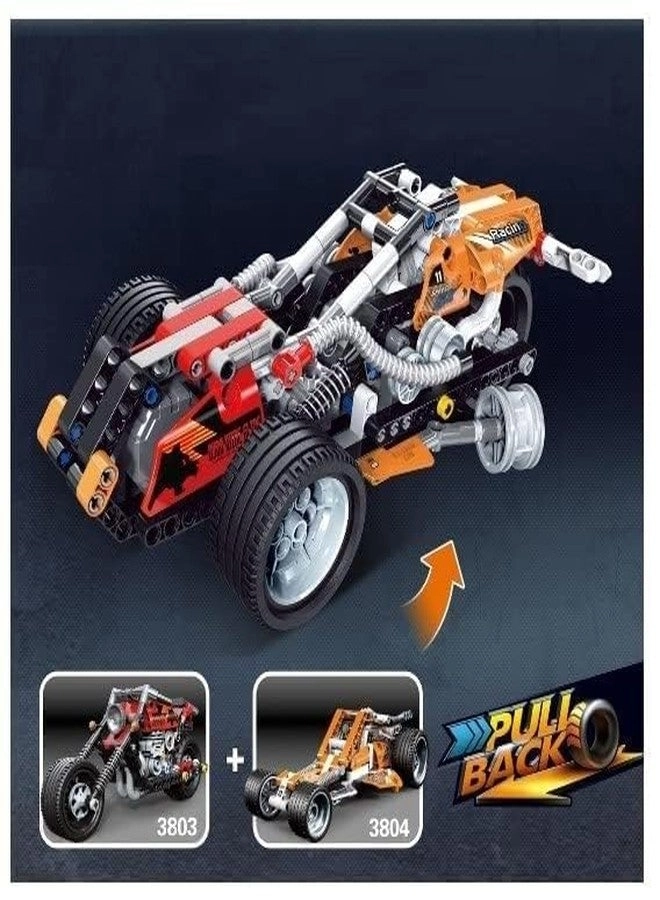Architect Series Super Racer - Pull Back Go-Kart Speedy Racer Edition