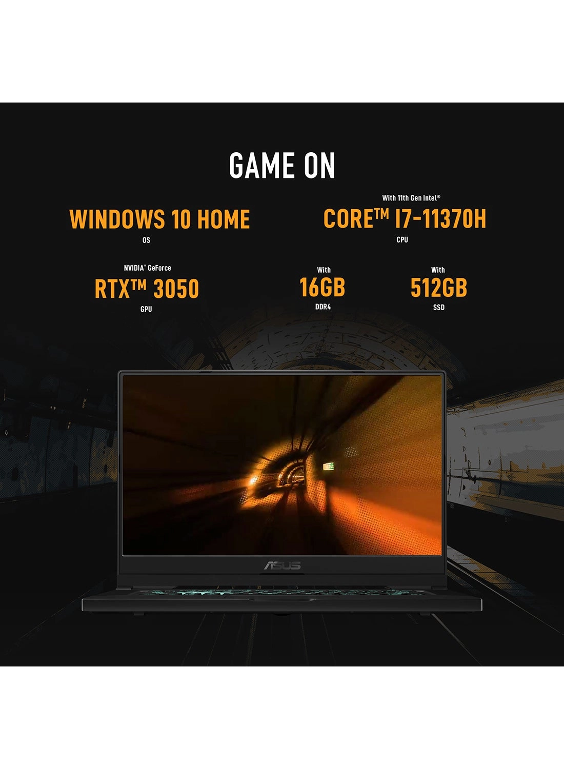 TUF Dash F15 FX516PC-HN004T - 15.6'' i7-11370H