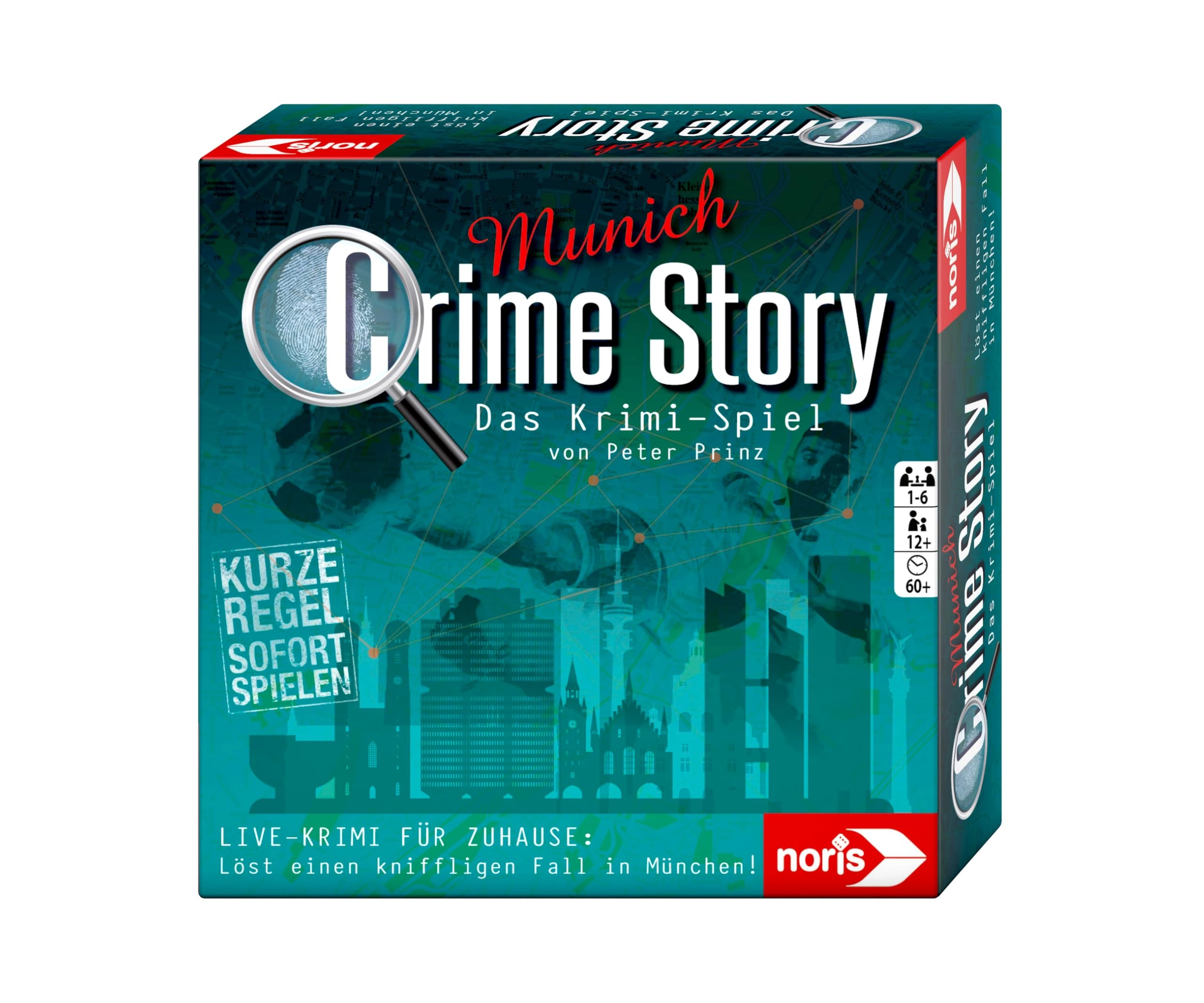 Noris Crime Story Munich: The Detective Game - Card Game (German)