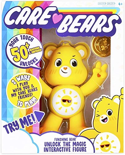 Funshine Bear - Care Bears - Interactive Collectible Figure