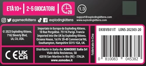 Bears vs Babies - Party Game - Card Game (Italian)