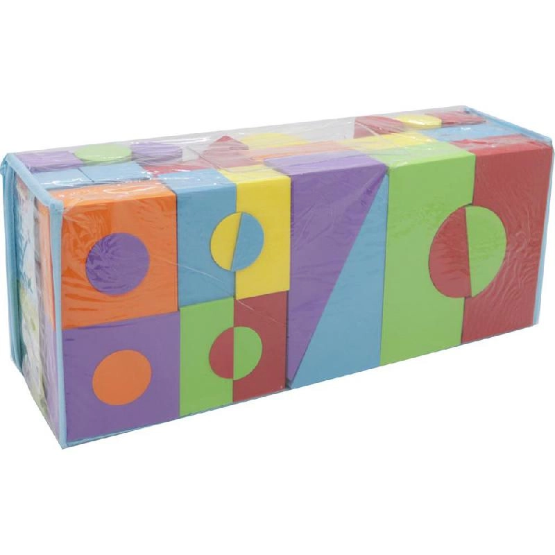 Block Shapes and Colors Puzzle - 52 pcs