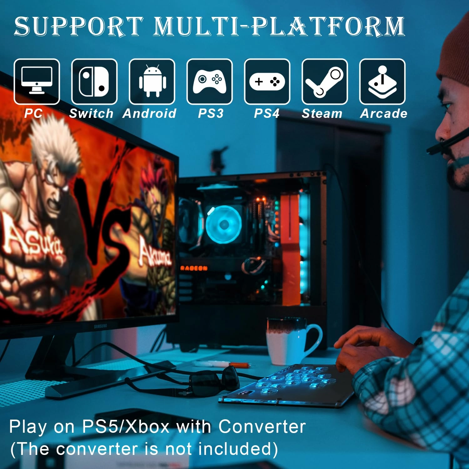 LBER2040-R16 - White PC/PS3/PS4/Steam/Switch
