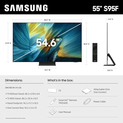 QN55S95FAFXZA - 55 Inches