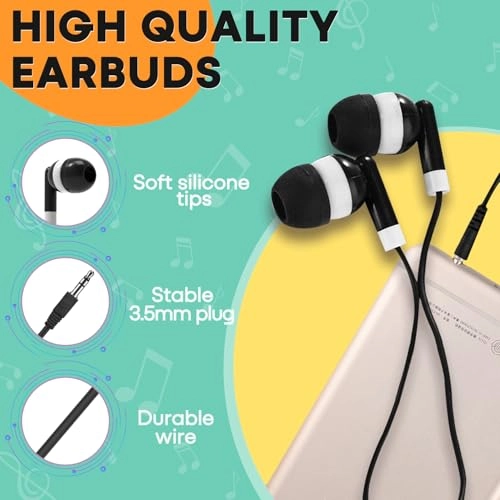 GS01 Wired Earbud 100 Pack