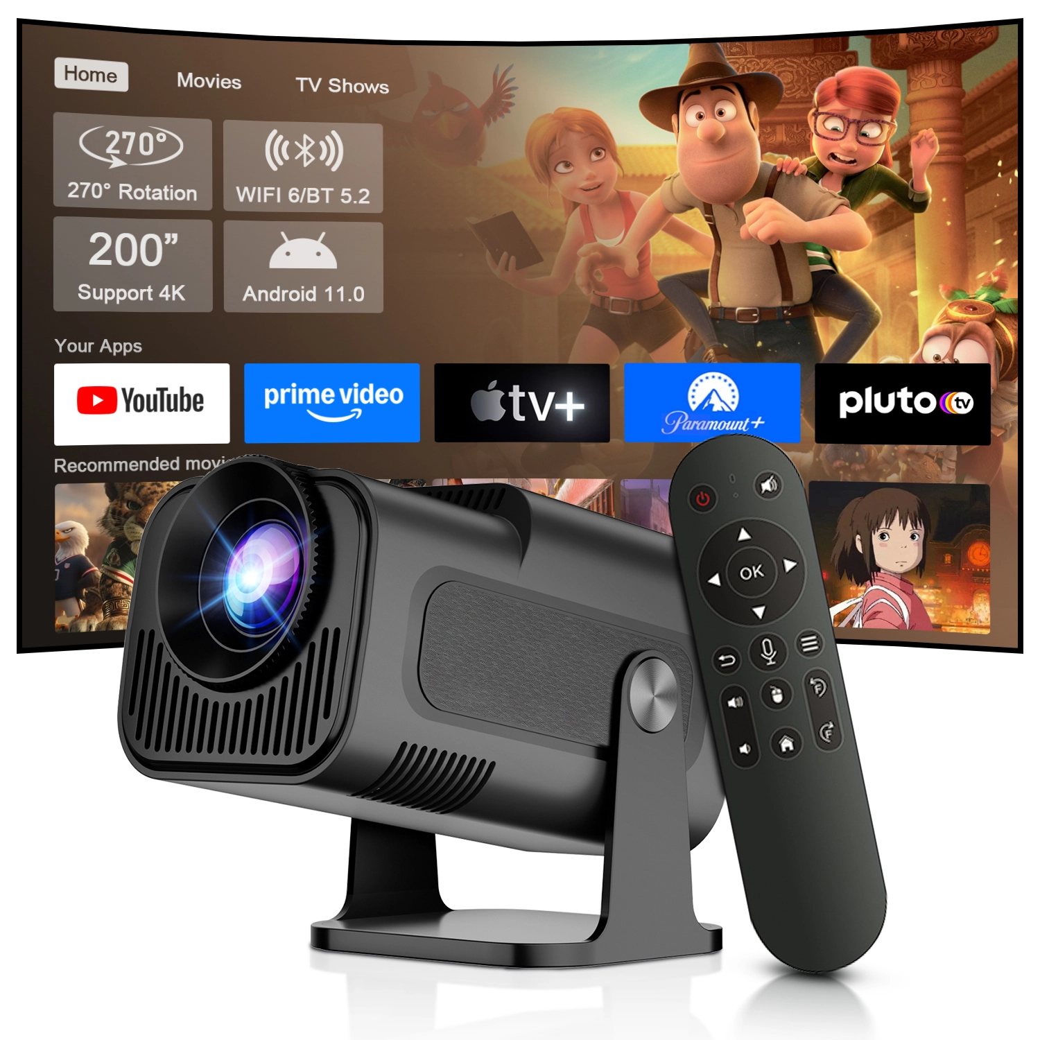 HY320AA 3840 x 2160 20,000 lumens