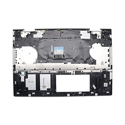 Palmrest for HP Envy X360 - Silver Backlit US Layout