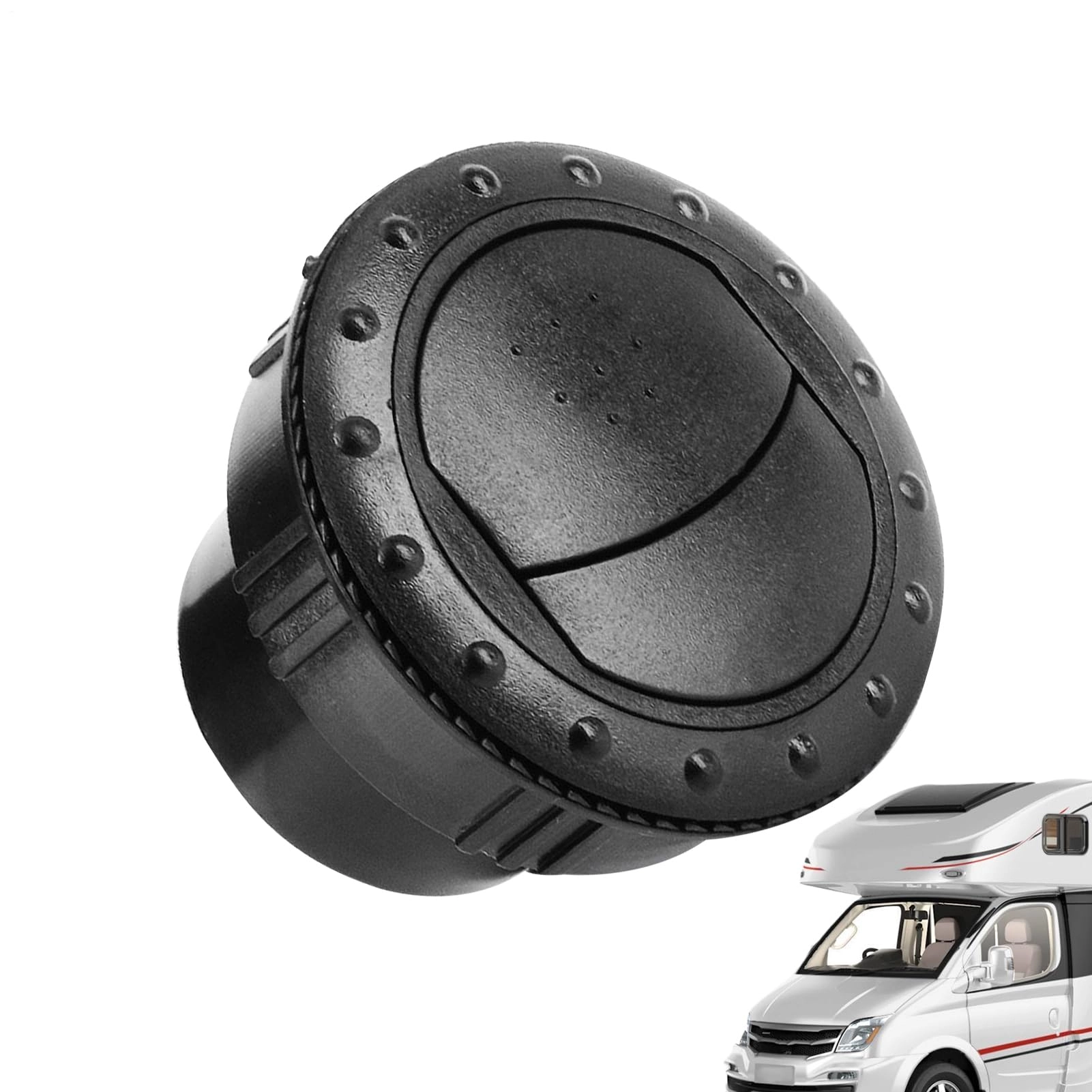 Generico Air Conditioner Vent - Round Wind Deflector Flow Guide