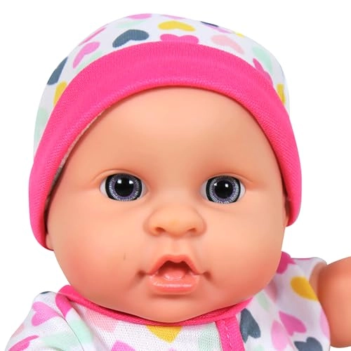 Baby Doll - 8" Bath Tub Potty 6pc Animals Set