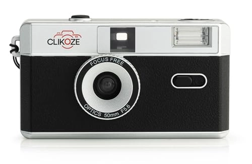 35mm Half-Frame Reloadable Film Camera - fixed-focus