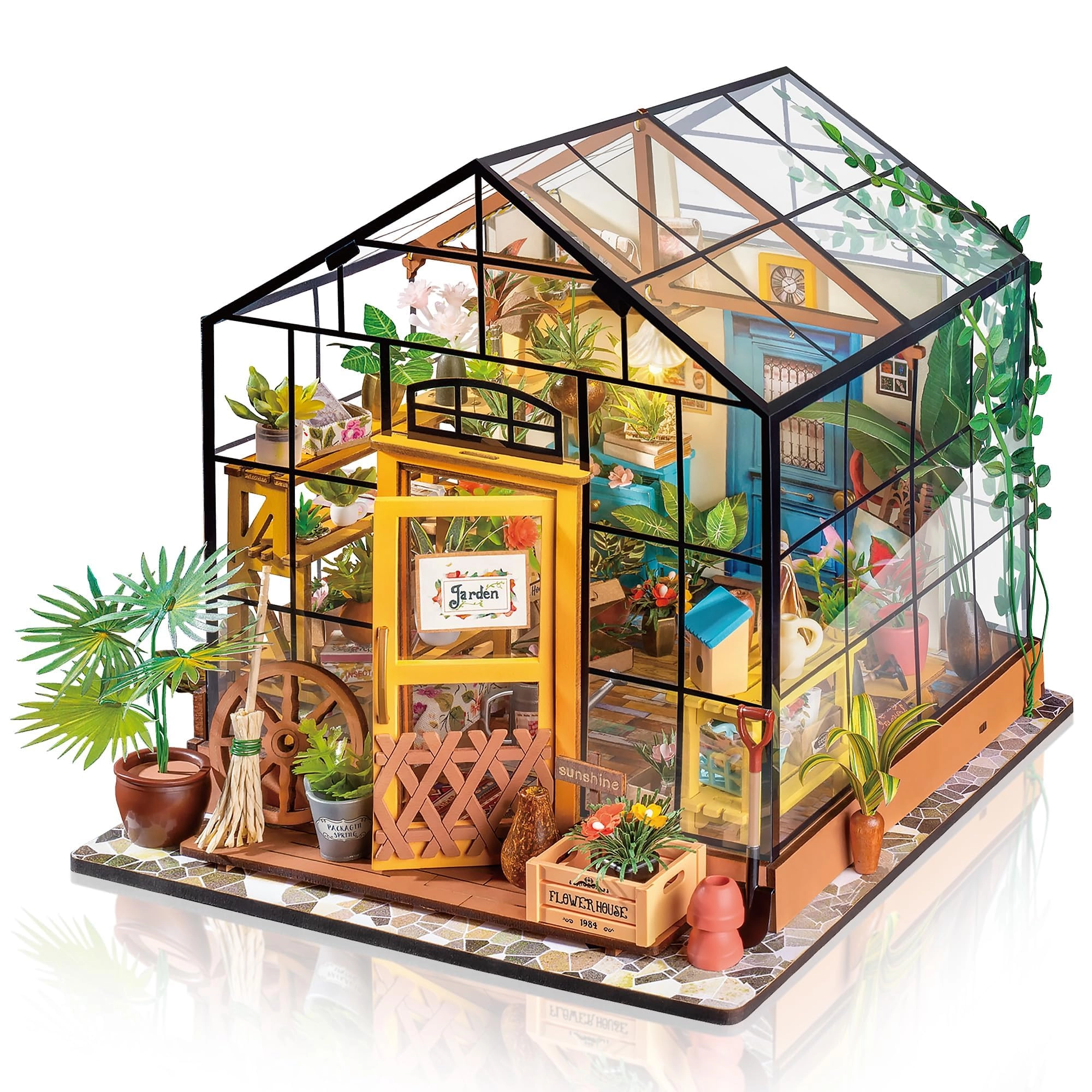 Mini Green House - Cathy's Flower House 1:24