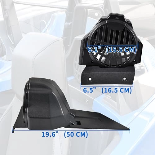 Behind seat speaker pods - 6.5"