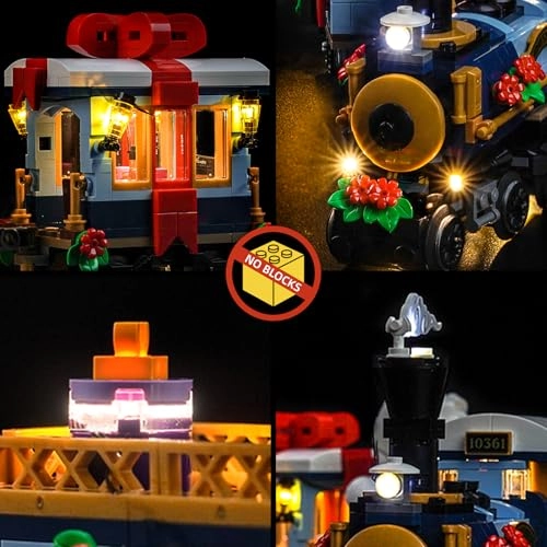 LED Light Set - 10 LEDs USB Batteries