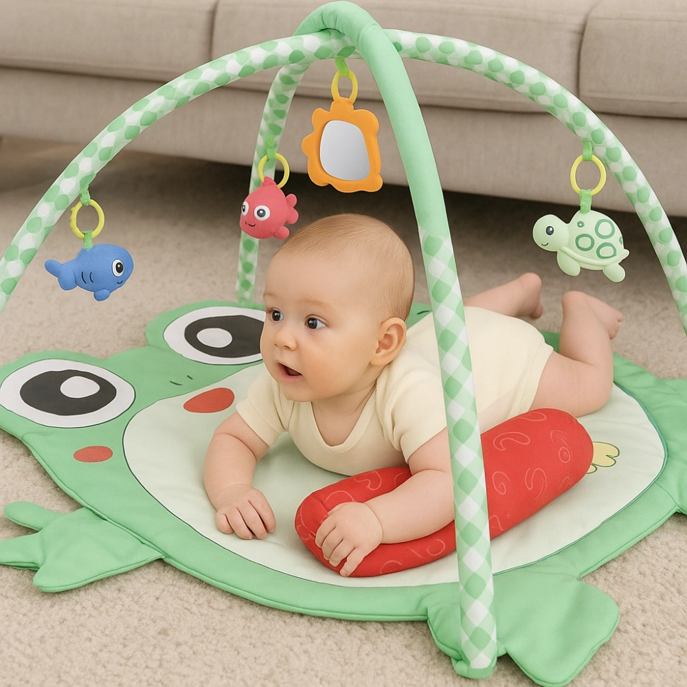 Miles Activity Play Mat With Pillow - Lion 0 months