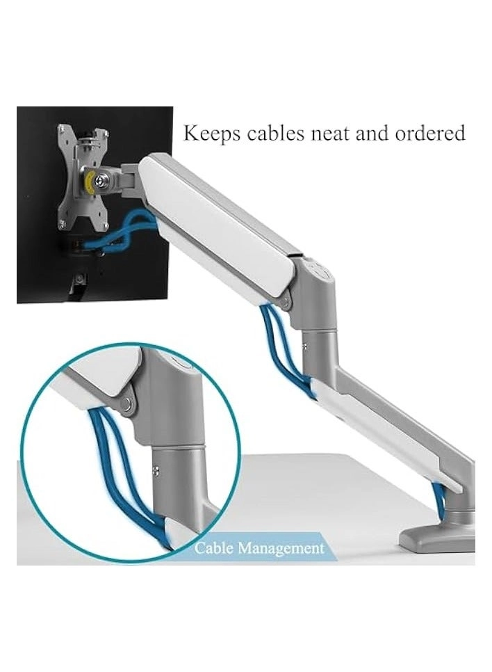Monitor Mount Arm - Single 20 to 32 inches 75x75mm and 100x100mm