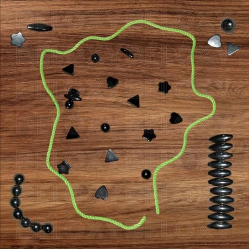 Fun Table Top Magnetic Game - 28 Magnets Travel Bag Lanyard