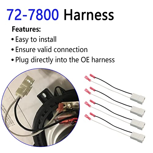 72-7800 - Door Speaker Harness Compatible with Honda Acura