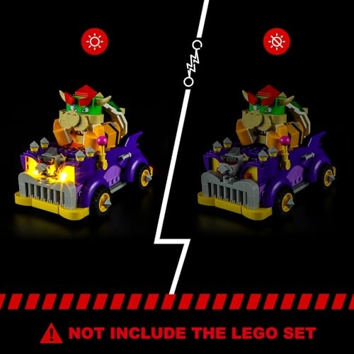 LED Light for LEGO Bowsers Monster Truck 71431 - Plastic Super Mario 237