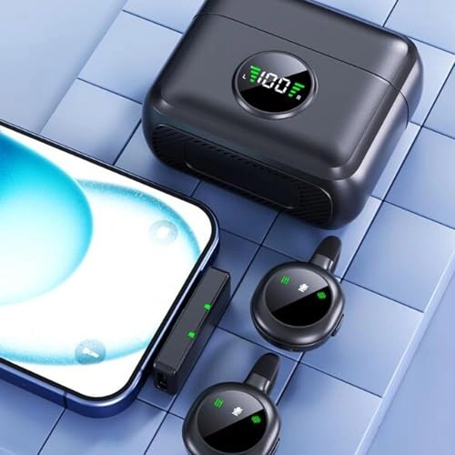 Wireless Lavalier Microphone - 2 2.4G