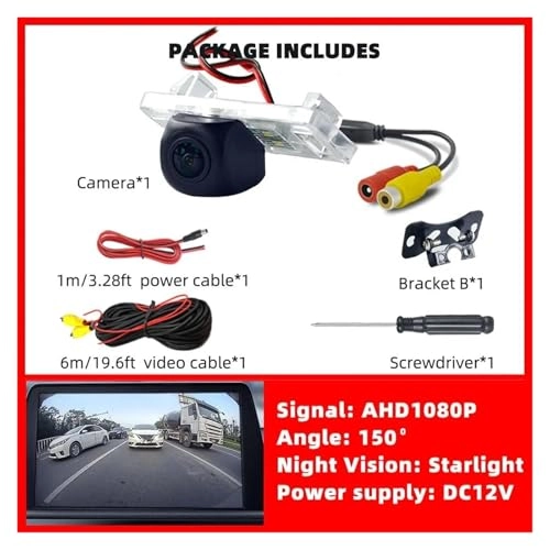 GAF-LS8008 - Top Starlight Night Vision Wire AHD 1080P or 720P