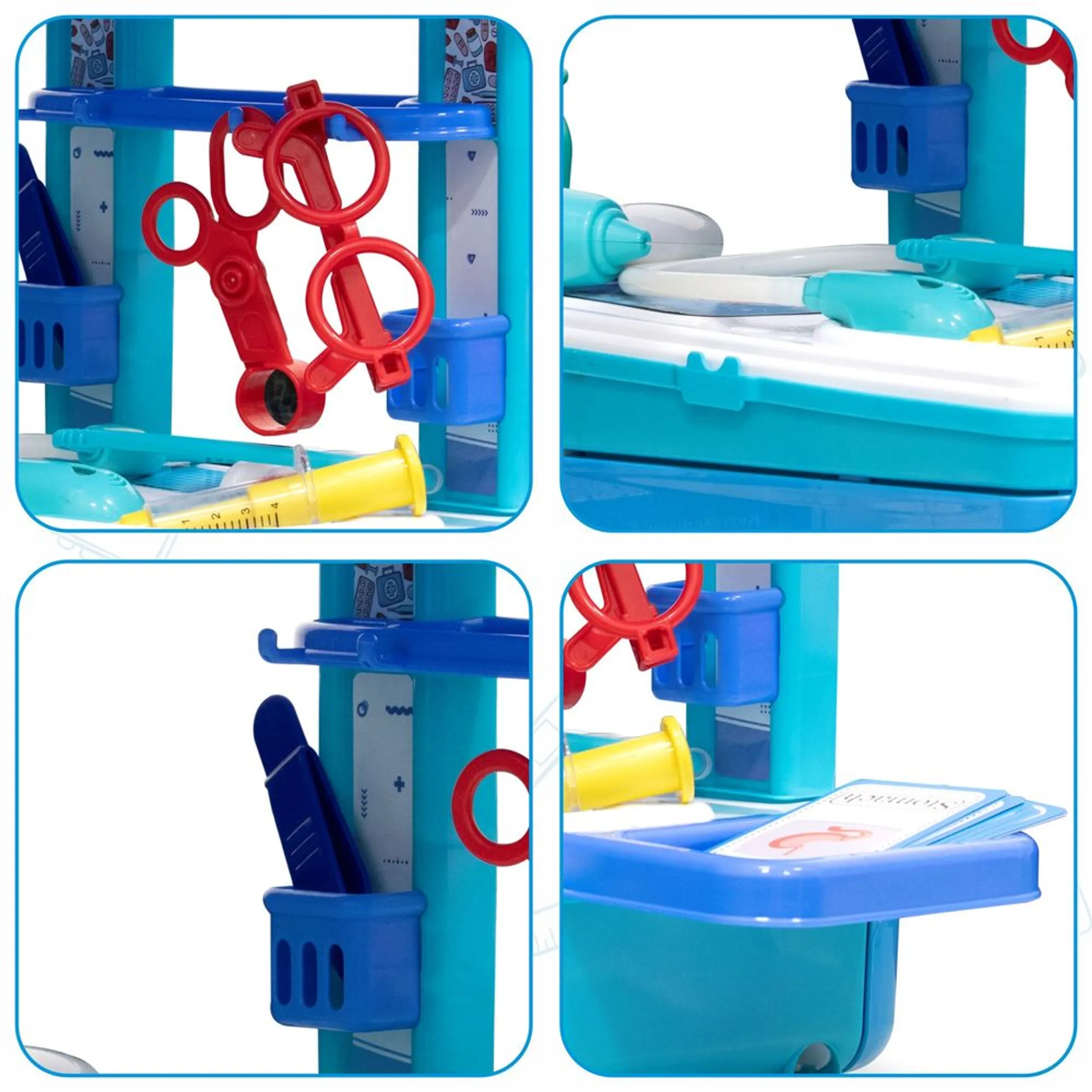 Premium Doctor Set With Pull & Push Trolley - 13 pcs (46966191-AT173)