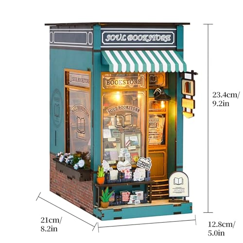 Miniature Book Nook House Kit