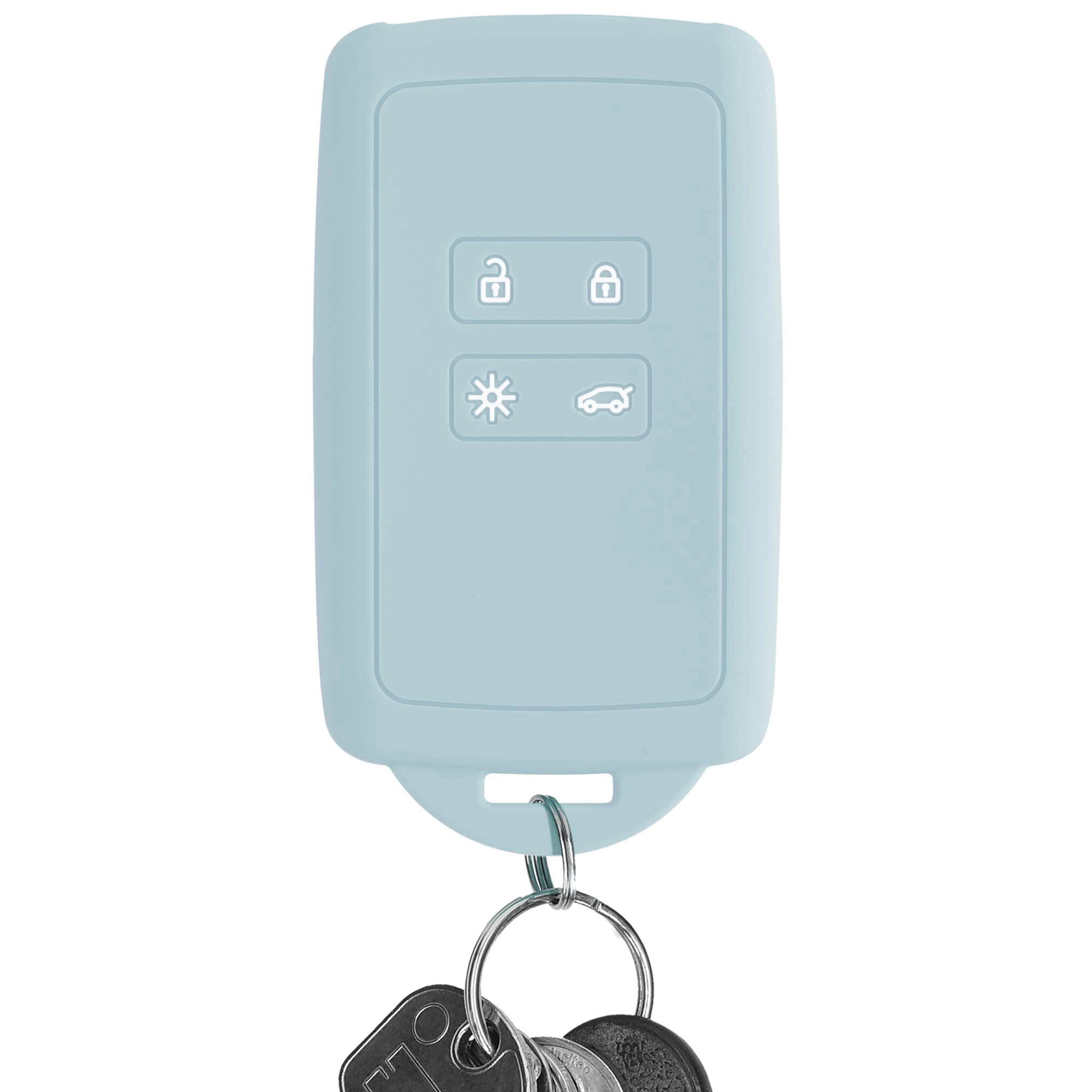 Car Key Cover - Compatible with Renault 4 Button Keyless Go