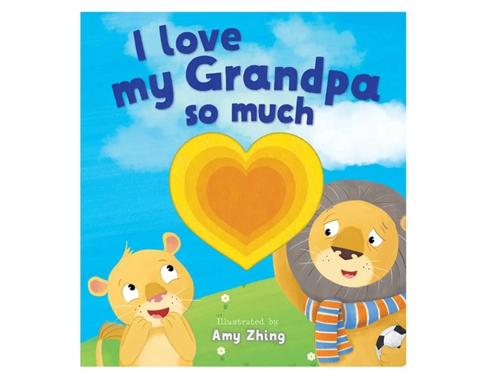 Edu Fun I Love My Grandpa So Much Diecut Book - 2 years+