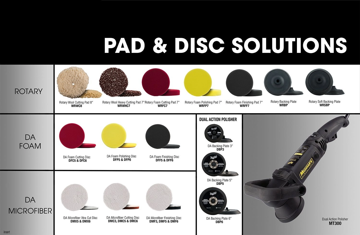 Soft Buff Rotary Wool Cutting Pad - 8" Heavy Cut